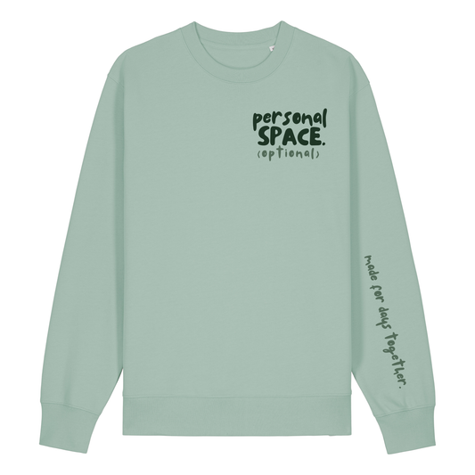 Build Your Mess Customised Slogan and Doodle Sweatshirt 100% organic cotton