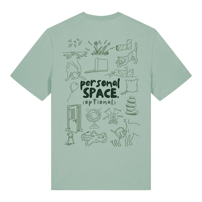 Build Your Mess Customised Slogan and Doodle t-shirt 100% organic cotton