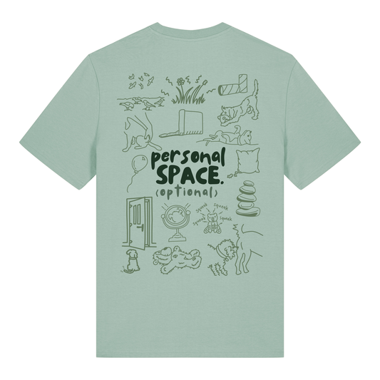 Build Your Mess Customised Slogan and Doodle t-shirt 100% organic cotton