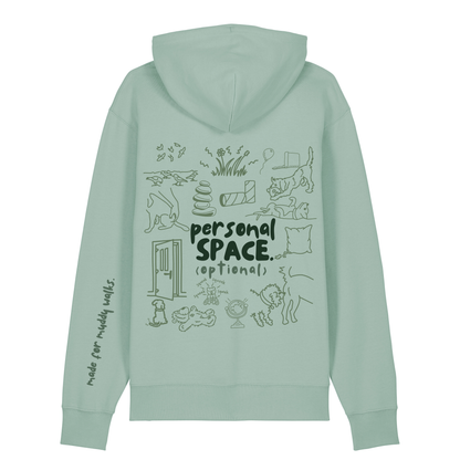 Build Your Mess Customised Slogan and Doodle Hoodie 100% organic cotton