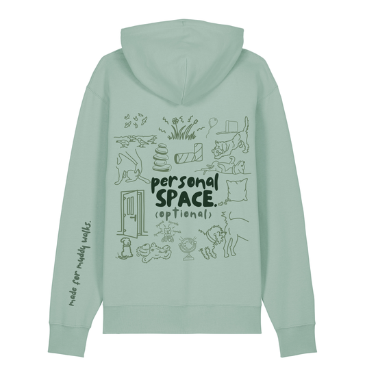 Build Your Mess Customised Slogan and Doodle Hoodie 100% organic cotton