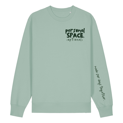 Build Your Mess Customised Slogan and Doodle Sweatshirt 100% organic cotton